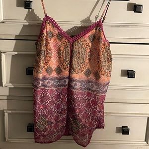 Collective Concepts Peplum tank/blouse
